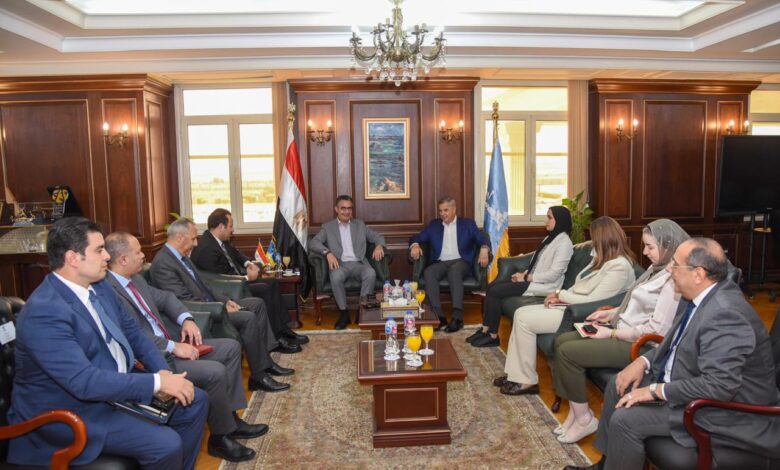 محافظ الإسكندرية يستقبل وزير التموين والمدير التنفيذي لجهاز “مستقبل مصر”
