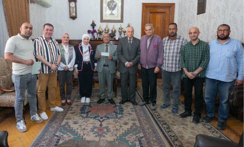 مياه الإسكندرية تستقبل وفد جمعية الريادة للتنمية