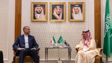 وزير الخارجية ونظيره السعودي يناقشان تداعيات التصعيد بين إسرا/ئ/يل وإيران على المنطقة