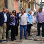 وزيرة التنمية تتفقد أعمال تنفيذ المرحلة الأولى لتطوير سوق العتبة بحي الموسكي