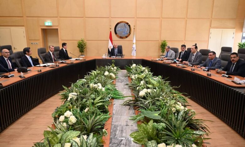 وزير النقل يبحث مع شركة ميتسوبيشي اليابانية سبل دعم التعاون المشترك