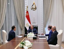 الرئيس السيسي،إجتمع اليوم، مع الدكتور مصطفى مدبولي والسيد أحمد كجوك وزير المالية