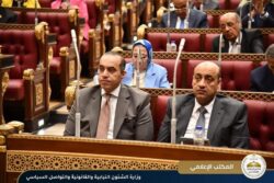 وزير الشئون النيابية يحضر جلسة مجلس الشيوخ بشأن آليات وزارة التربية والتعليم والتعليم الفني