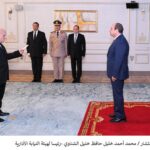 الرئيس السيسي يشهد أداء اليمين القانونية لرؤساء الهيئات القضائية الجُدد