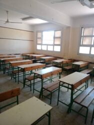 الاجهزه التنفيذيه بحى شرق تقوم بتفقد تجهيز مقار اداء امتحانات الثانويه العامه 