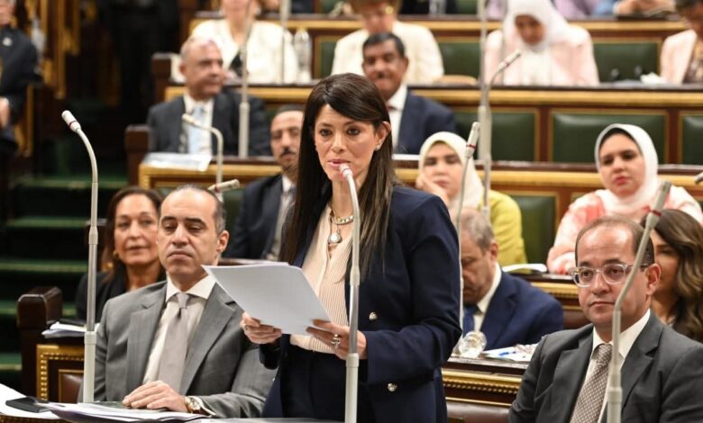 وزيرة التخطيط والتعاون الدولى قامت بمشاركتها في الجلسة العامة بمجلس النواب