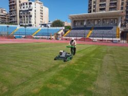 يستعد إستاد الأسكندرية التاريخى لإستقبال موسمه الكروى الجديد 