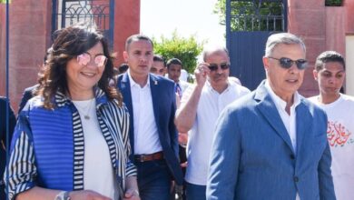 فعاليات القافلة التنموية الشاملة بمدرسة أرض العوايد بنطاق حي شرق