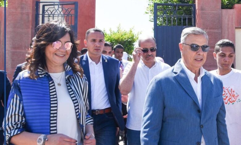 فعاليات القافلة التنموية الشاملة بمدرسة أرض العوايد بنطاق حي شرق