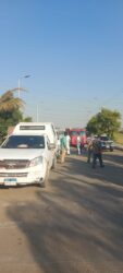 محافظ القليوبية يتابع أعمال الحملة المكبرة لازاله الاشغالات اسفل الطريق الاقليمي