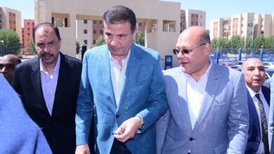 النعماني يستقبل وزير الزراعه