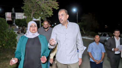 محافظ سوهاج يتفقد عددا من مشروعات التطوير والتجميل