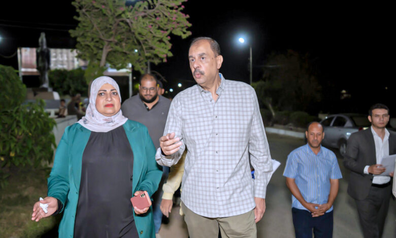 محافظ سوهاج يتفقد عددا من مشروعات التطوير والتجميل