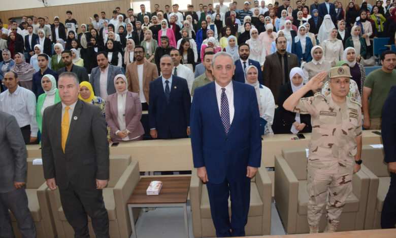 محافظ الغربية يشهد الملتقى التوظيفي والمعرض الثالث لجامعة سمنود التكنولوجية