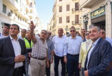 لجنة الإدارة المحلية ومحافظ الإسكندرية يتابعون تطوير واجهات الكورنيش والنبي دانيال