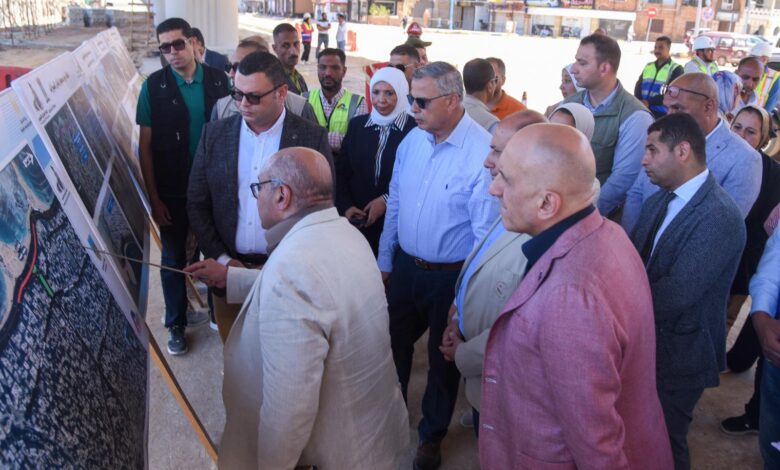 وزير الإسكان ومحافظ الإسكندرية يتفقدان مشروع توسعة وتطوير كورنيش الإسكندرية