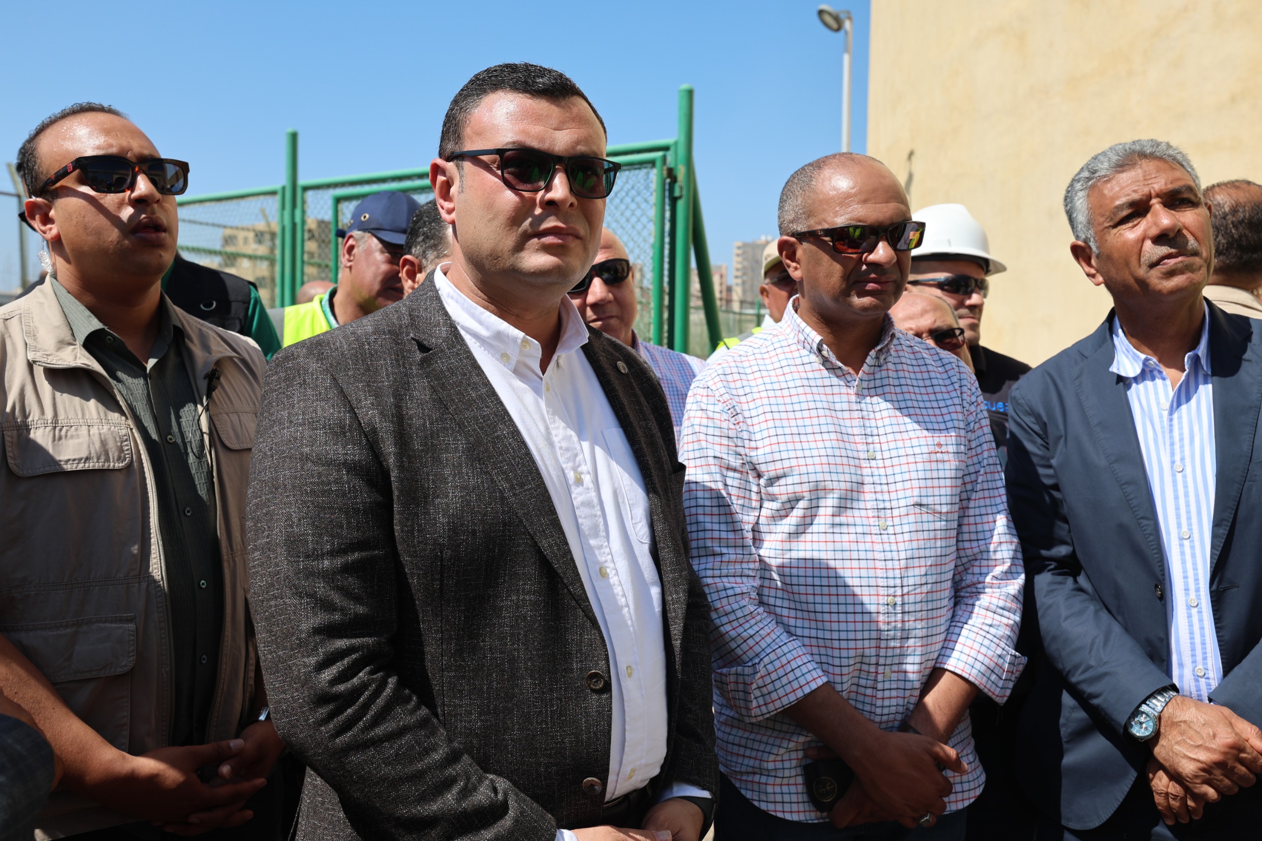 وزير الإسكان يتفقد محطة التنقية الشرقية  لمعالجة الصرف الصحي بالإسكندرية
