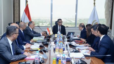 وزير التموين يجتمع مع رئيس مجلس إدارة الشركة المصرية لتجارة الجملة