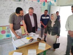 وكيل وزارة التربية والتعليم بأسيوط في جولة ميدانية بمدارس إدارة القوصية التعليمية .