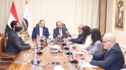  وزير قطاع الأعمال العام يستقبل رئيس الجهاز المركزي للتنظيم والإدارة