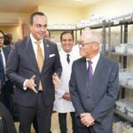 رئيس هيئة الرعاية الصحية يستقبل سفير اليابان بمجمع الإسماعيلية الطبي