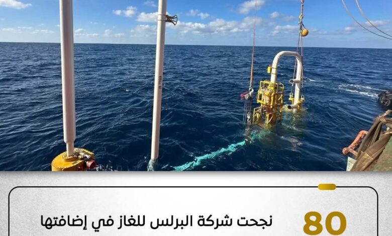 نجحت شركة البرلس للغاز في وضع البئرين "سبارو ويست-1"