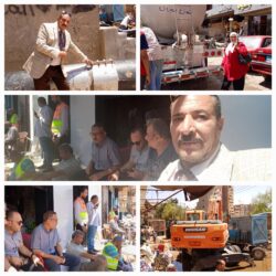 الجيل الديمقراطي .. يواصل حل أزمة تسريب خط مياه الشرب بالوليدية والقرى المجاورة .
