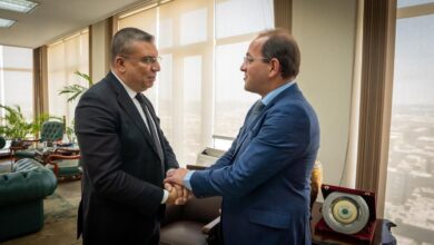 وزير المالية يلتقي برئيس اتحاد إذاعات وتليفزيونات دول منظمة التعاون الإسلامي.