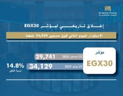 عاجل.. البورصة المصرية تحقق رقما تاريخيا