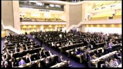 رئيس مجلس النواب يترأس إحدى جلسات المؤتمر العالمي السادس لرؤساء البرلمانات بجنيف