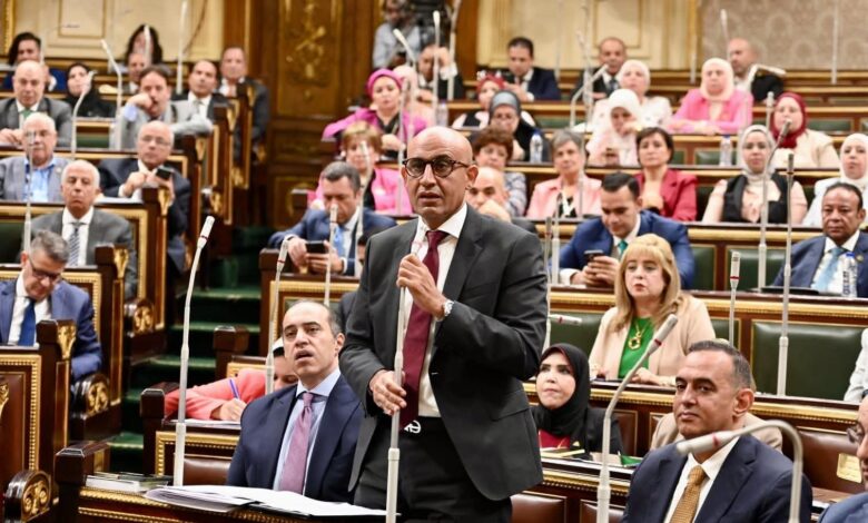 الوزير محمد عبد اللطيف يلقي كلمة تاريخية أمام الجلسة العامة لمجلس النواب 