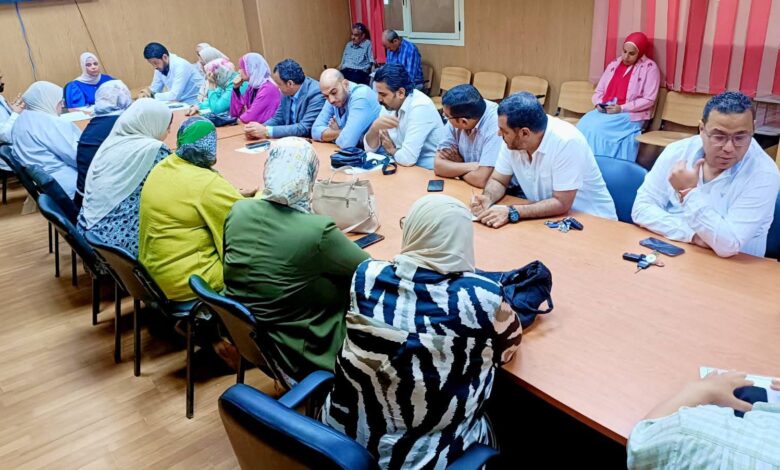 تأمين صحي القليوبية" يعقد اجتماعًا تنفيذيًا بمستشفى بنها لمتابعة جاهزية الخدمات