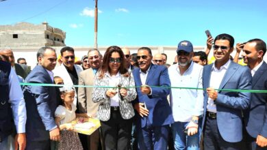 وزيرة التنمية المحلية ومحافظ مطروح يفتتحان مجزر مدينة الحمام المطور