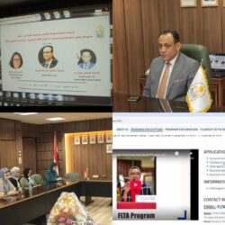جامعة أسيوط تطلق ندوة تعريفية ببرنامج "مدرسي اللغة الإنجليزية" بالتعاون مع هيئة فولبرايت عبر تطبيق Zoom