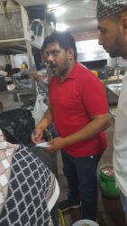 تموين المحله الكبرى يضبط 140 كليو حمام بمطعم شهير