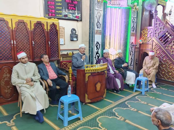 أوقاف سوهاج تختتم الأسبوع الثقافي بمسجد الشهيد عبد المنعم رياض.