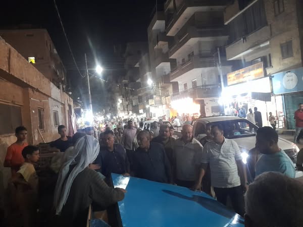 '' علاء شعراوي '' مواصلة حملات المرافق ورفع الاشغالات من الطريق العام بشارع المخبز الالى