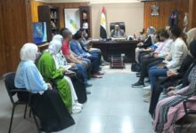 وكيل وزارة الصحة بسوهاج يلتقي شباب "مستقبل وطن"