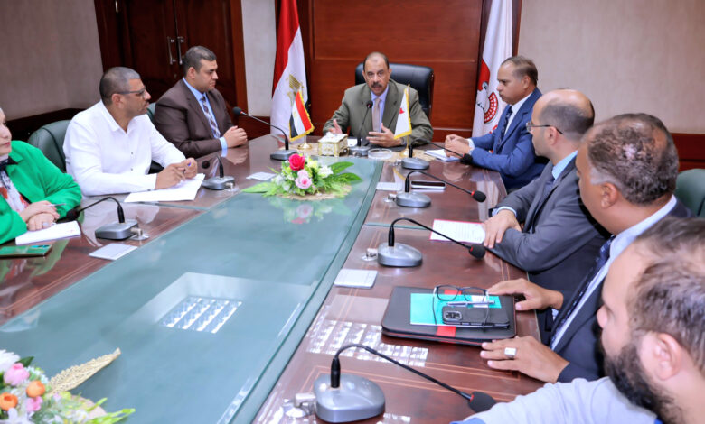 محافظ سوهاج يبحث آليات التعاون للتسويق للفرص الاستثمارية بالمحافظة مع ممثلي الكيانات والمؤسسات المالية والمصرفية