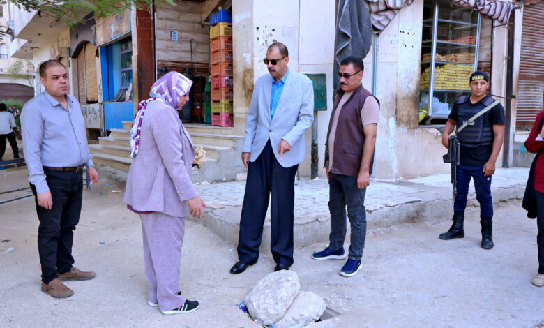 محافظ سوهاج يتفقد مستوى الخدمات المقدمة للمواطنين بحي الكوثر