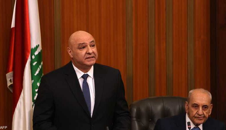 جوزيف عون يبحث مع مسئولي البنك الدولي محفظة المشاريع في لبنان
