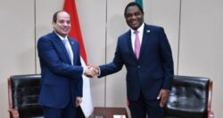 رئيس زامبيا يعرب عن تقديره العميق لجهود الرئيس السيسي بتحقيق التنمية بمصر. 