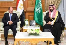 الرئيس السيسي يصل إلى السعودية للقاء الأمير محمد بن سلمان
