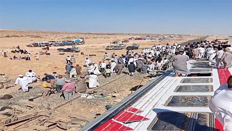 إصطدم بـ«لودر» السبب وراء حاد/ث قطار مطروح