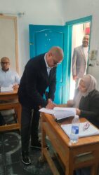 أحمد دياب يدلي بصوته في إنتخابات مجلس الشيوخ 