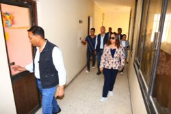 وزيرة التنمية المحلية تتابع سير العمل في محميتي وادي دجلة وقبة الحسنة. 