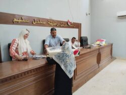 اللقاء الأسبوعي للمواطنين بمجلس مدينة ساحل سليم