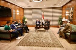 مفتي الجمهورية يستقبل قاضي قضاة فلسطين ومفتي أذربيجان ورئيس الإفتاء بكينيا