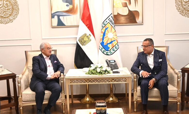 محافظ جنوب سيناء يبحث مع الأمين العام للمنظمة العربية للسياحة سبل تعزيز التعاون.
