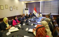 وزير الصحة يستقبل رئيس هيئة الشراء الموحد وقيادات شركة جريفلز إيجيبت. 